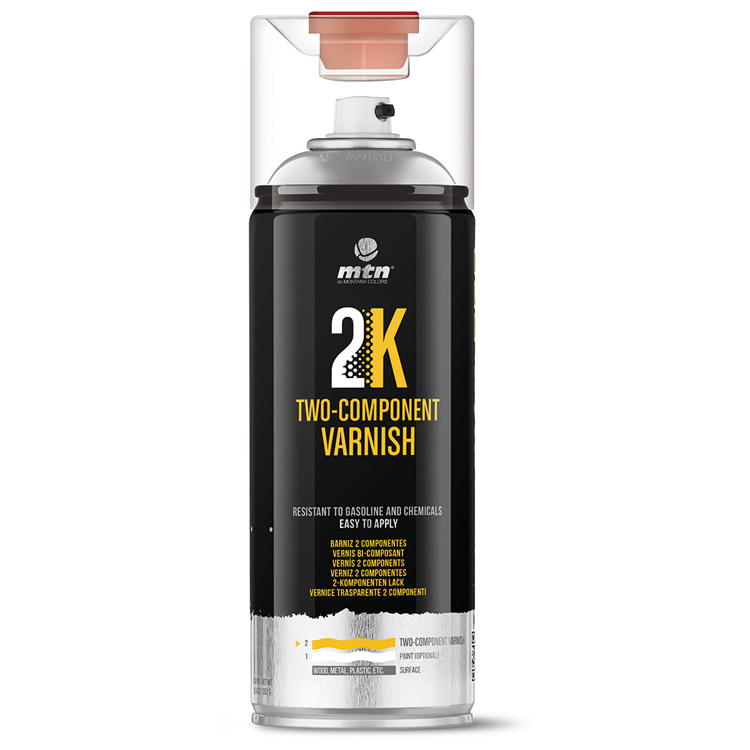 Mtn 1070443 - vernis pro 2k : 2k mat | 3 pièces
