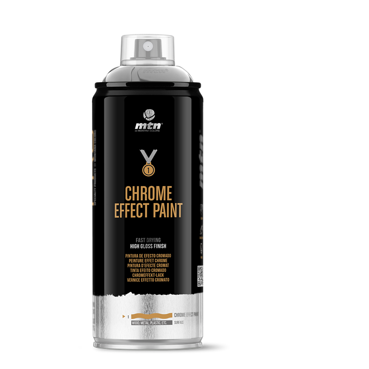 Mtn 1070473 - chromes pro : chrome argenté | 3 pièces