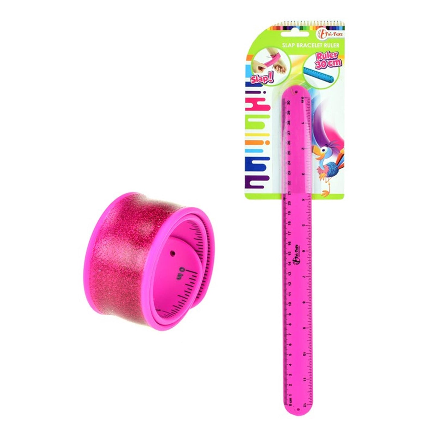 Toi-toys toitoys bracelet pliant règle rose