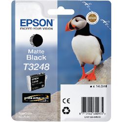 Cartouche d'encre noire mate Epson T3248