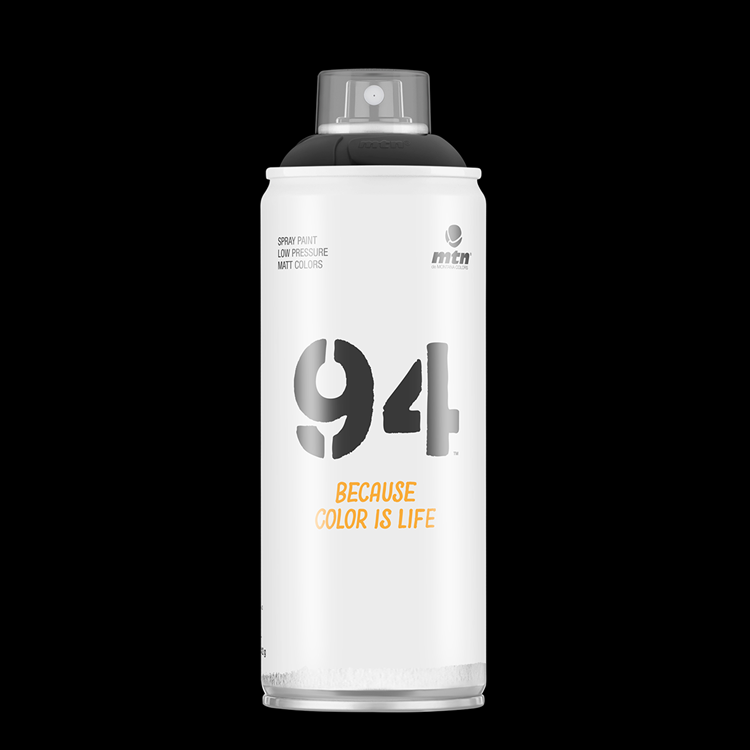 Mtn 1070568 - 94 rv-9011 noir 400ml | 3 pièces