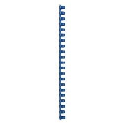 Reliure à dos gbc plastique a4 16mm bleu 145 feuilles