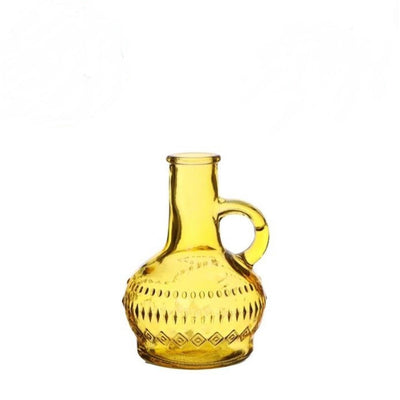 Idées vase bouteille 4 saisons lille jaune ø7xh10cm