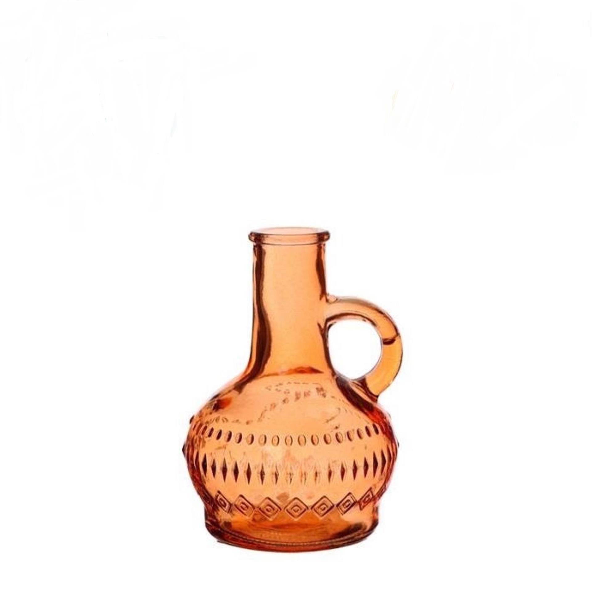 Idées vase bouteille 4 saisons lille orange ø7xh10cm