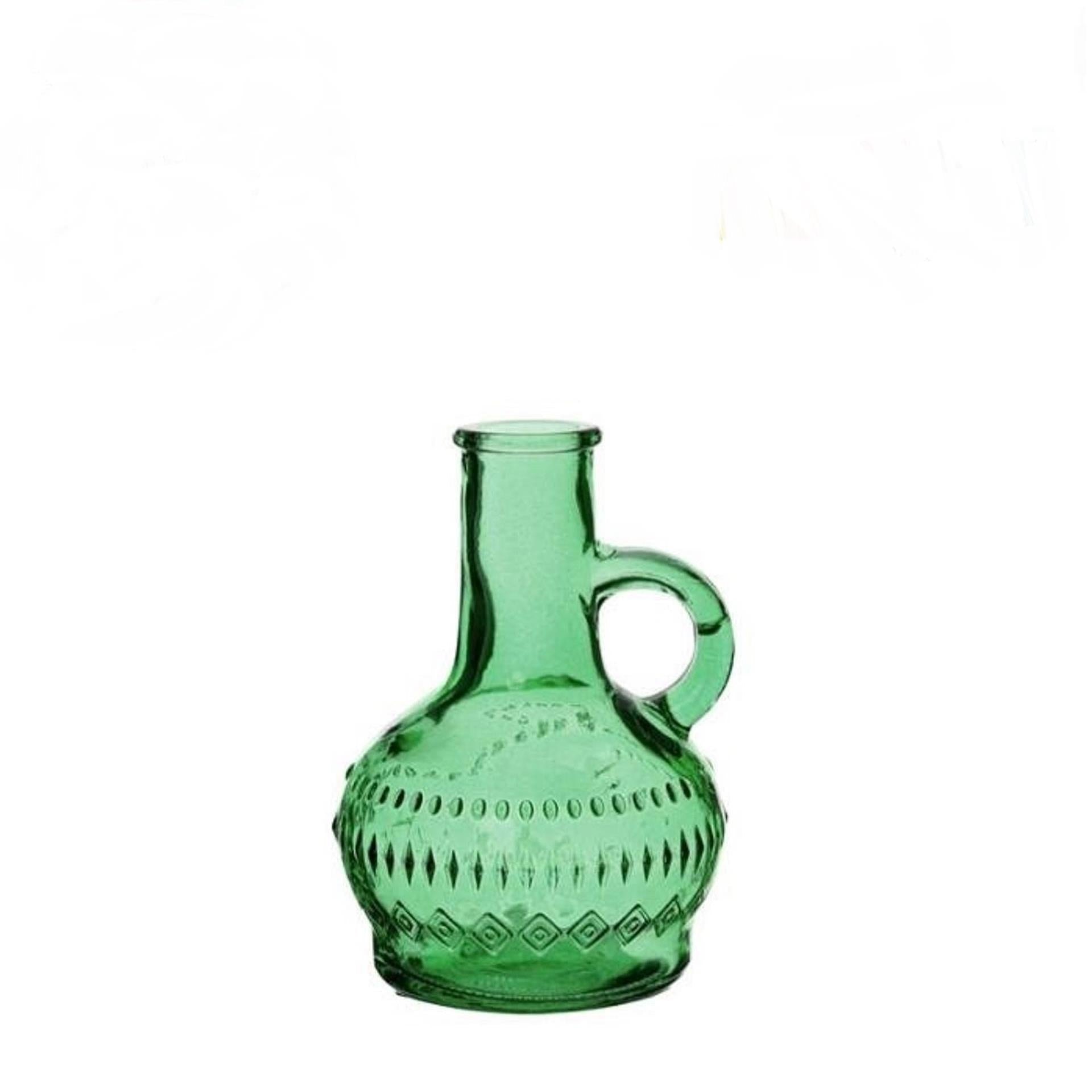Idées vase bouteille 4 saisons lille vert ø7xh10cm