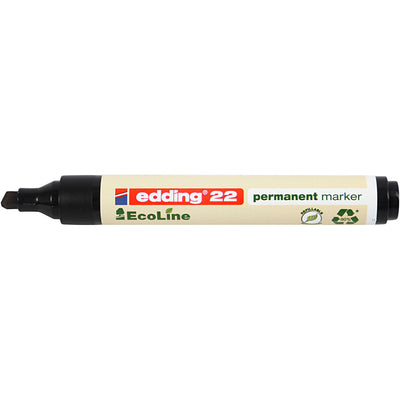 Edding Ecoline-Markers 22, AFM 22, épaisseur de ligne 1x5 mm, noir, 1 pièce