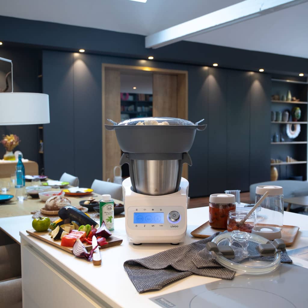 Machine de cuisson Livoo Livoo Super Cuisailleur 3,5 L 1000 W BLANC