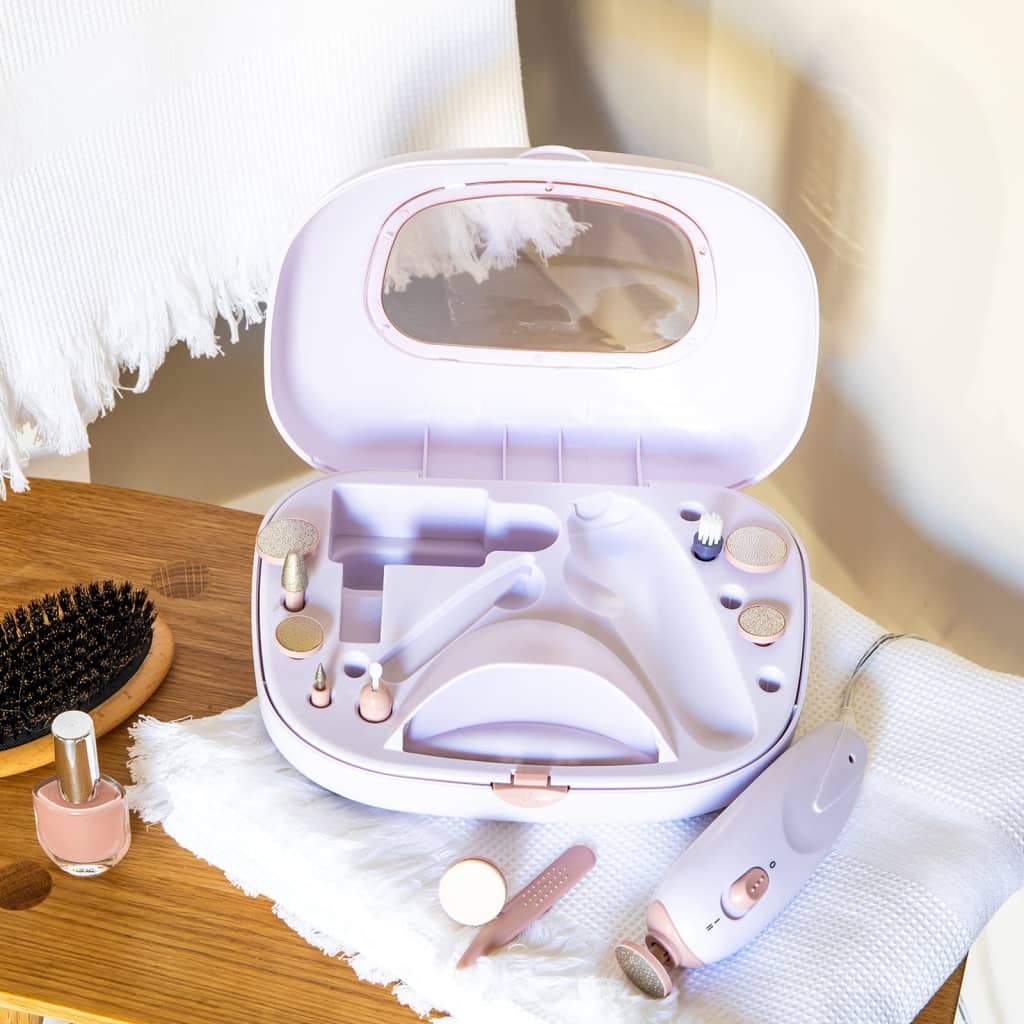 LIVOO LIVOO MANICURE ET PECICURE SET BLANC