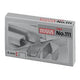 Staples novus argent no. 111 acier 2 000 pièces 15 tôles