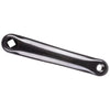 Roulement laiton manivelle gauche aluminium noir 170