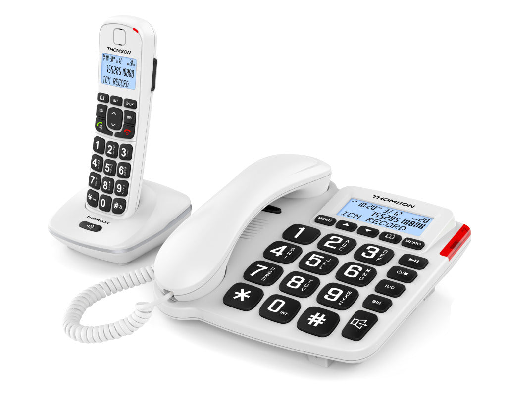 Thomson Thomson Serea Comby Dect et Téléphone fixe blanc