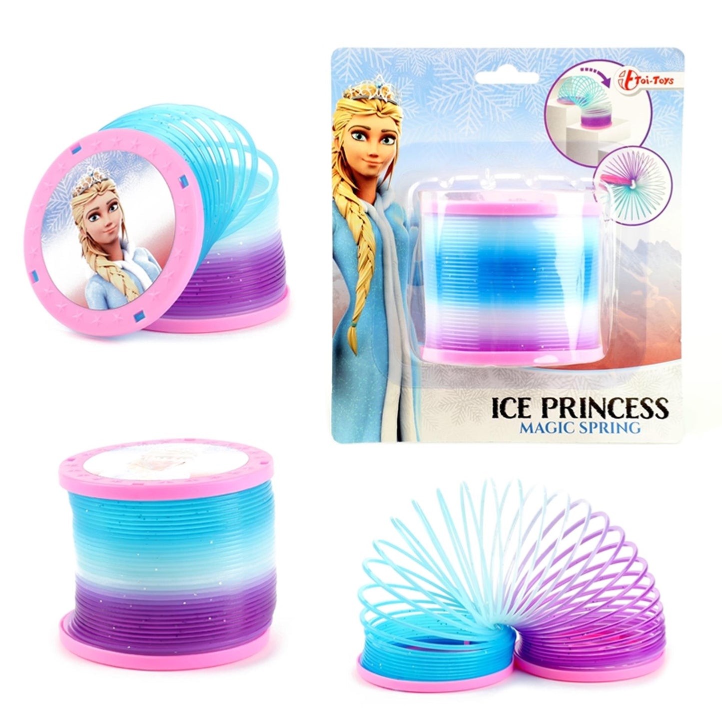 Toi-toys toi toys princesse des glaces ll ressort ø7,5cm
