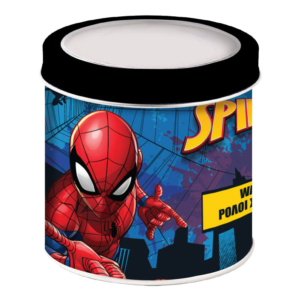 Montre Spider-Man dans une boîte métallique
