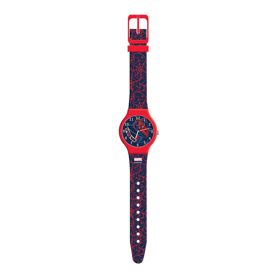 Montre Spider-Man dans une boîte métallique
