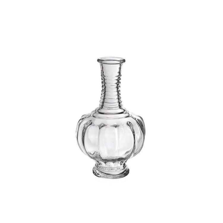 Idées 4 saisons vase trevi verre ø9xh15cm clair