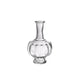 Idées 4 saisons vase trevi verre ø9xh15cm clair