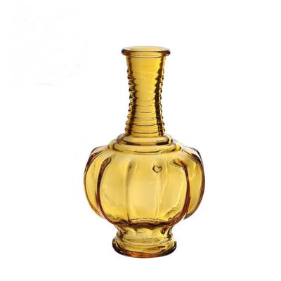 Idées vase bouteille 4 saisons ocre trevi ø9 h.15 cm