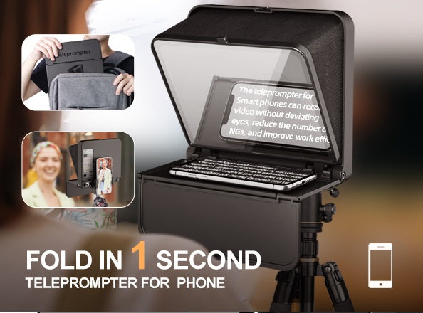 Téléprompteur pour smartphone Lensgo tcs7s 8,5 pouces