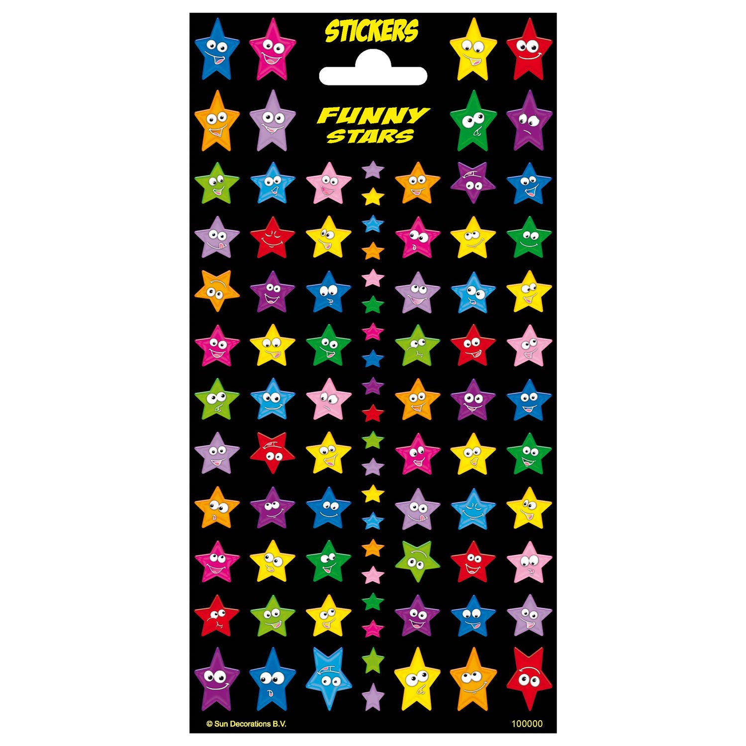 Stars scintille de niveau d'autocollants