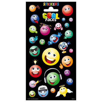 Totum Stickervel Twinkle Coole faces
