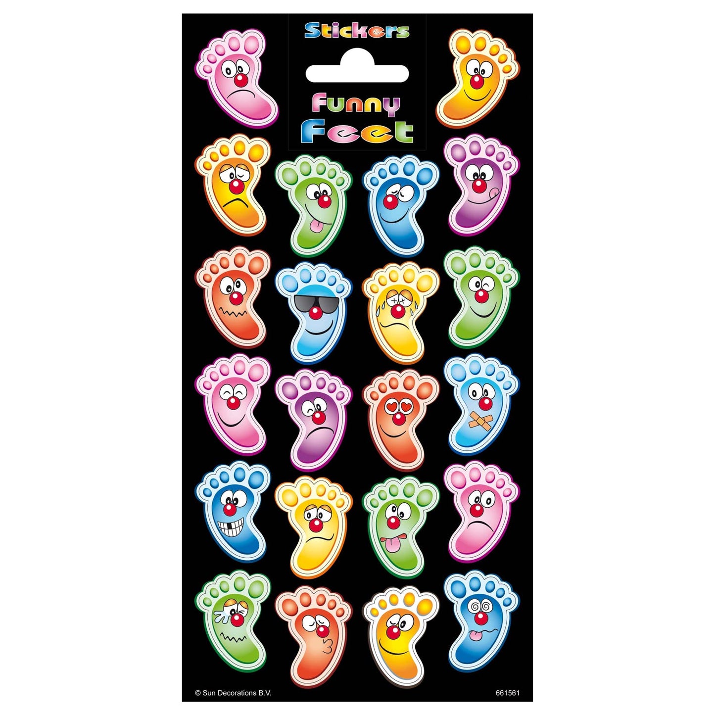 Totum Stickervel Twinkle Funny Feet