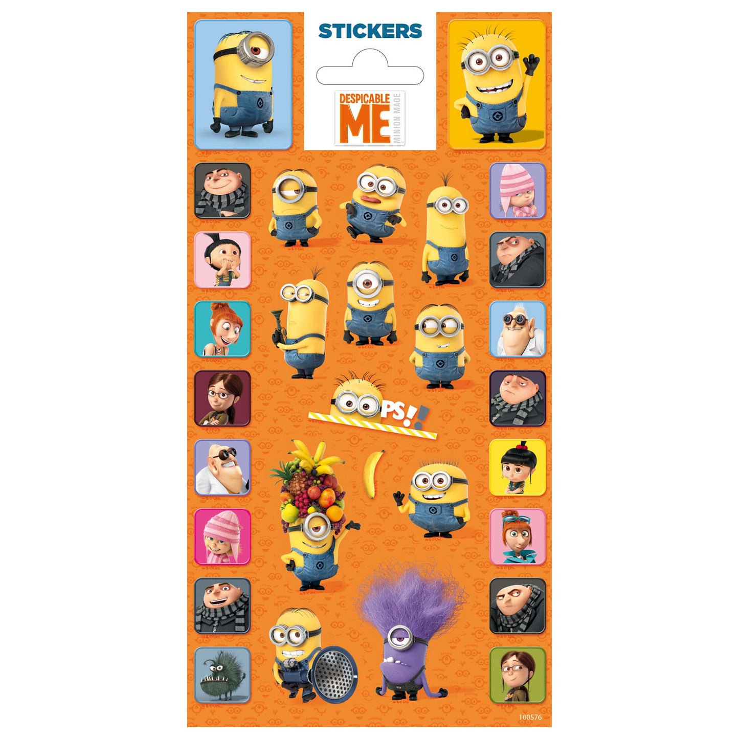 Minions Twinkle Twinker Totum Stickervel
