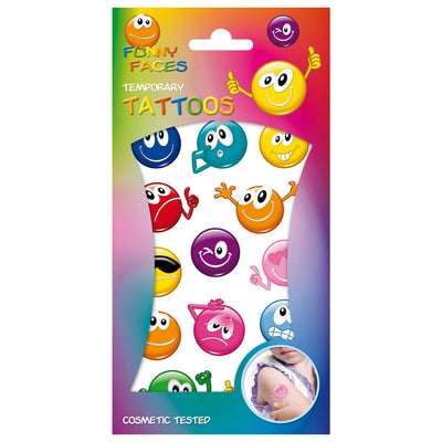 Tatouages ​​tatouages ​​visages drôles
