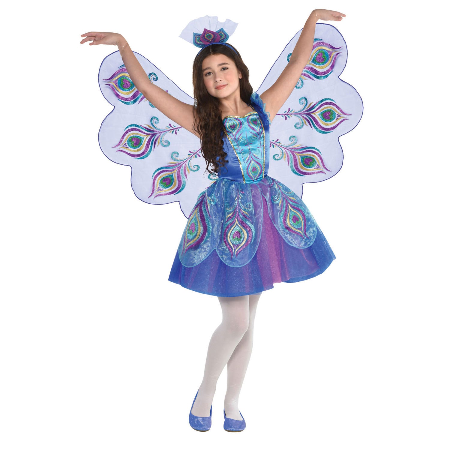 Ensemble déguisement paon 4-6 ans