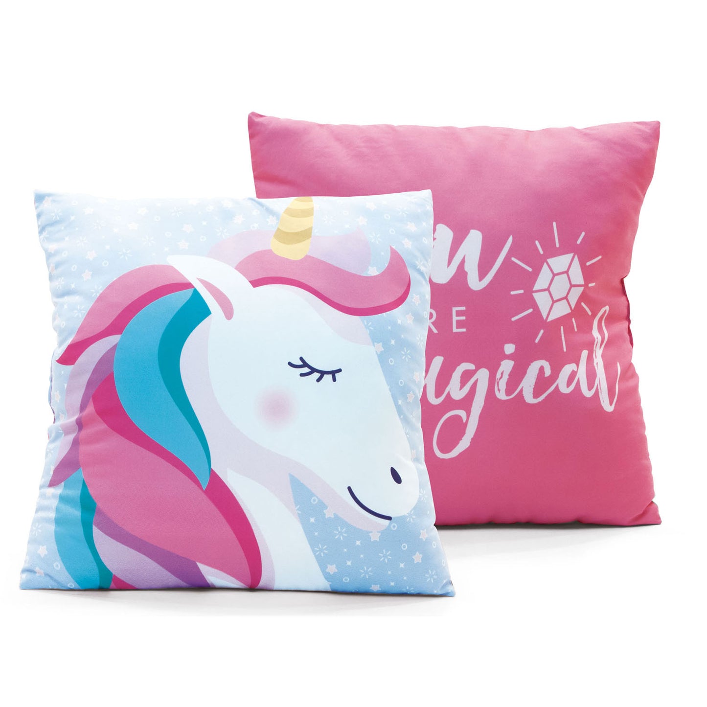 Oreiller pour enfants Unicorn, 40x40cm