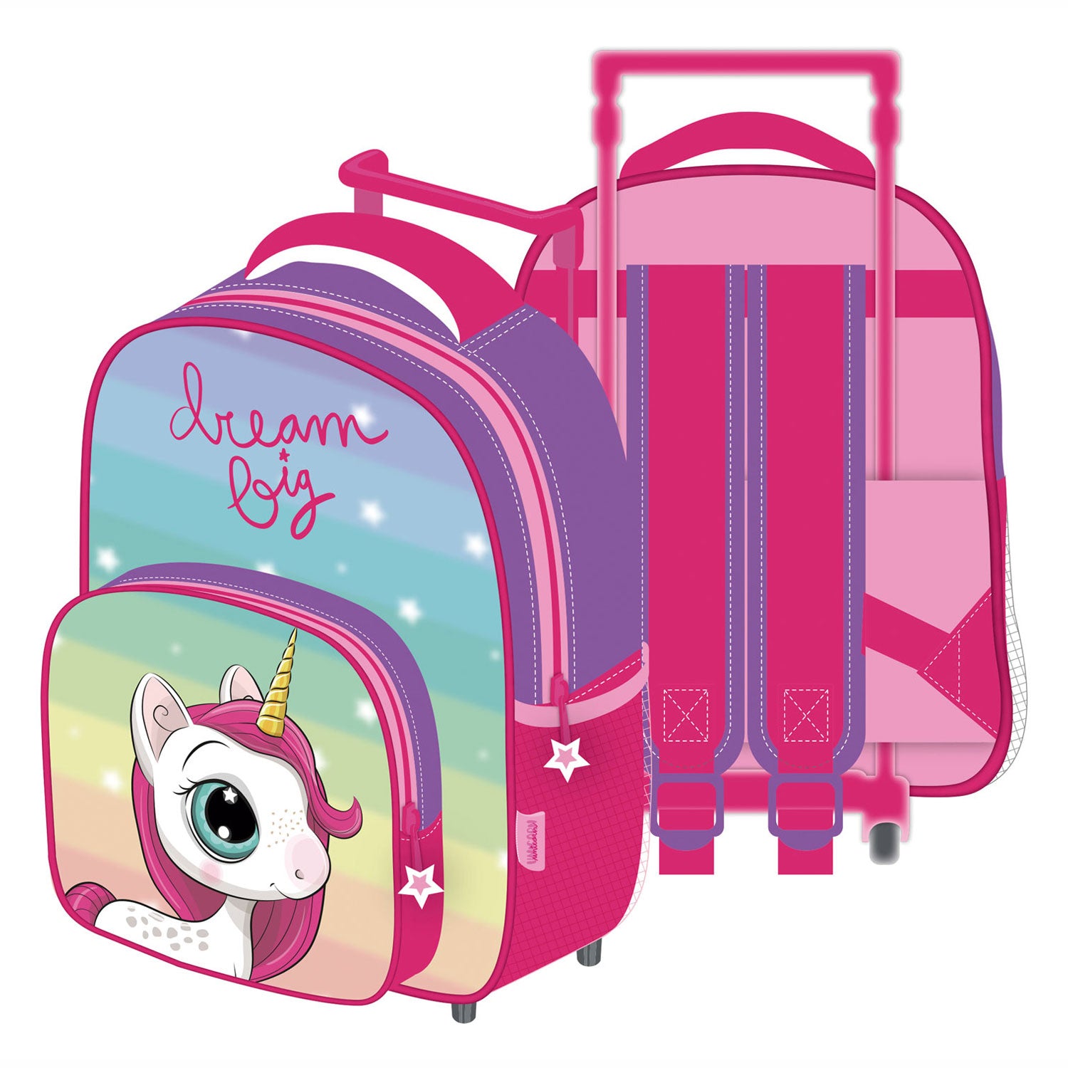 Trolley sac à dos Unicorn Dream Big