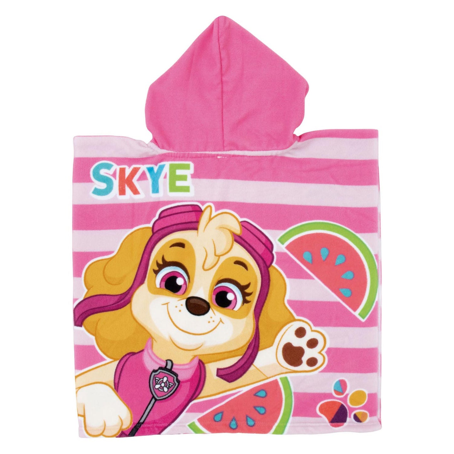 Patrouille Paw Poncho Pink