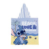Serviette poncho point sur la plage