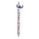 Stylo gel effaçable Disney avec surpiqûre - violet