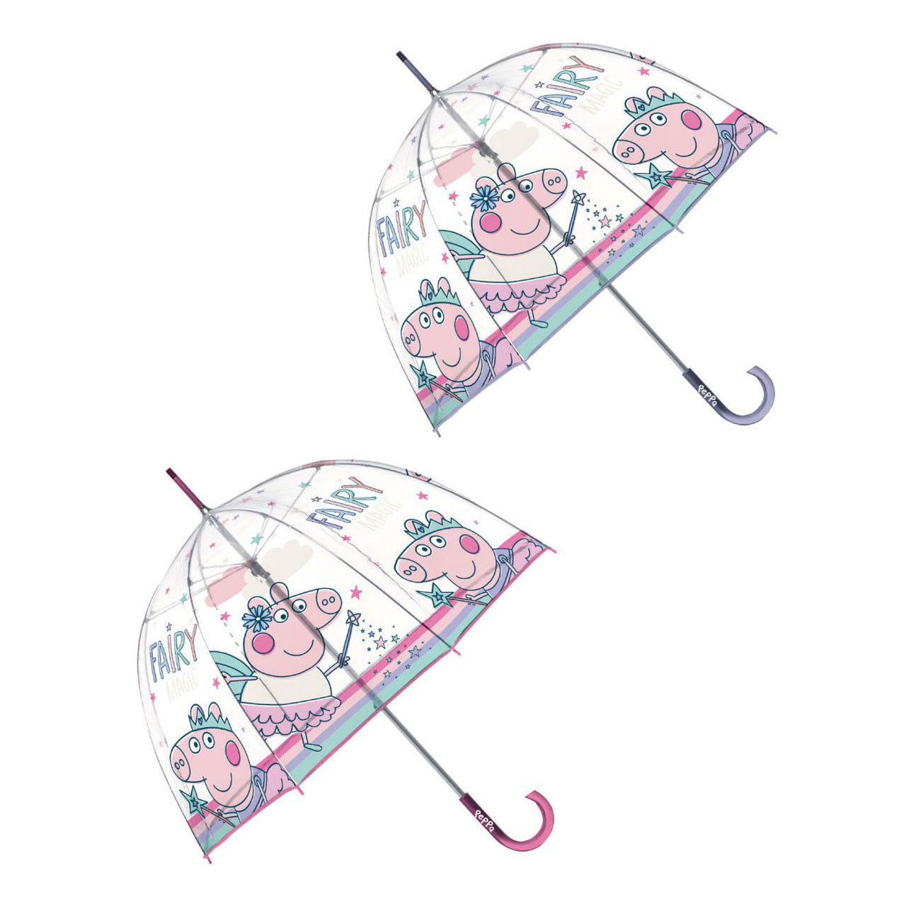 Parapluie transparent Peppa Pig