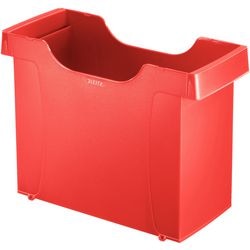 Cassette pour dossiers suspendus Leitz plus A4 rouge