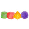 TOI-TOYS FUN Textuurknijpbal Géométrique, 5cm