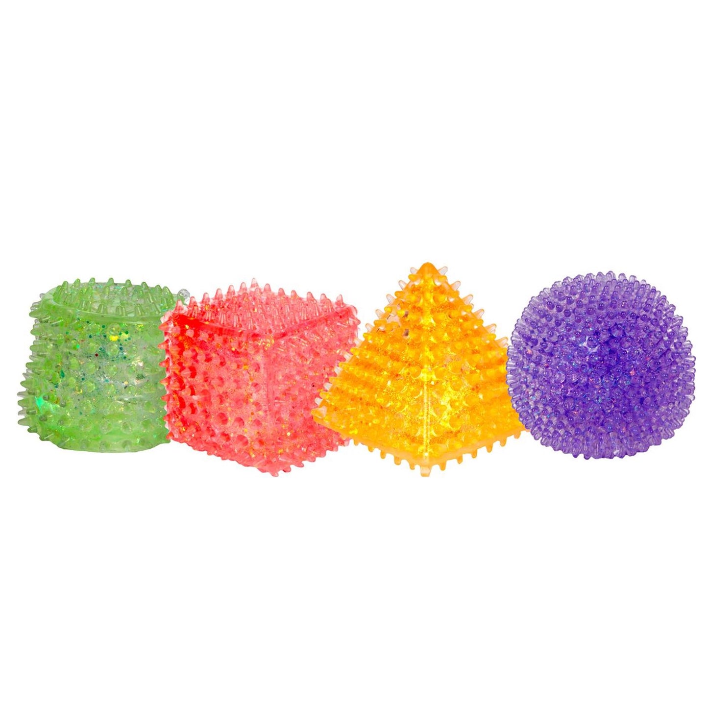 TOI-TOYS FUN Textuurknijpbal Géométrique, 5cm