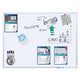 Tableau blanc franken x-tra! ligne acier 150 x 100 mm