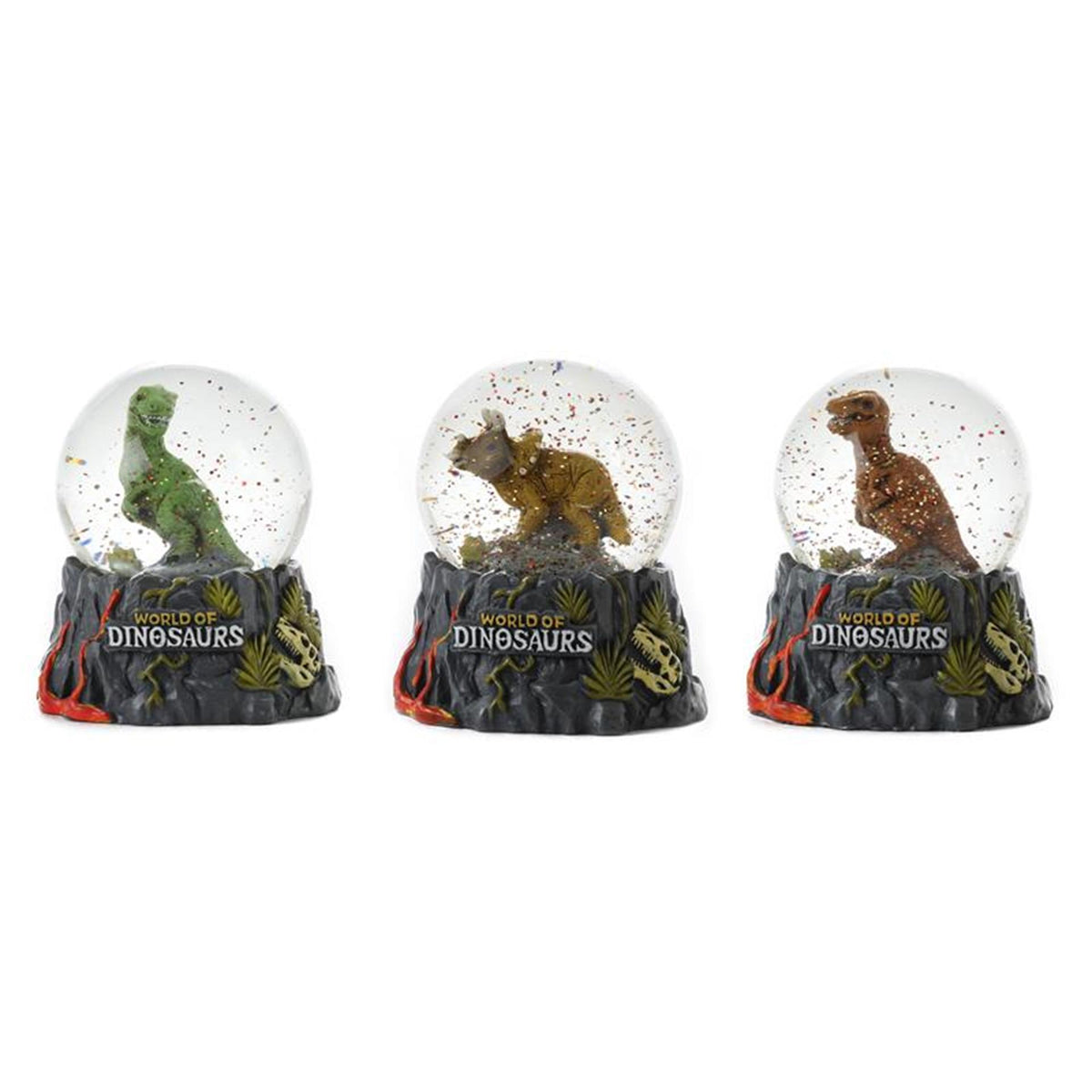 Toi-toys toi toys boule à neige dinosaure ø6,5xh9cm