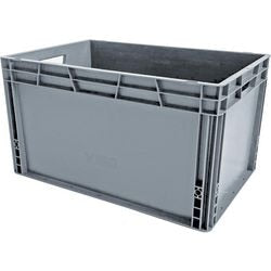 Conteneur de transport viso 60l 60x40x32 gris