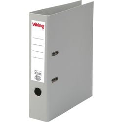 Ordner viking pp a4 dos 7 cm gris clair