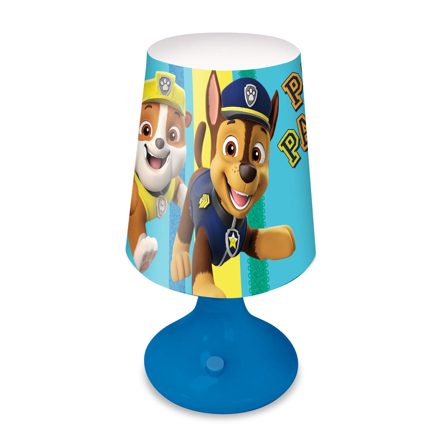 Patrouille de patrouille de la lampe de table de licence pour enfants