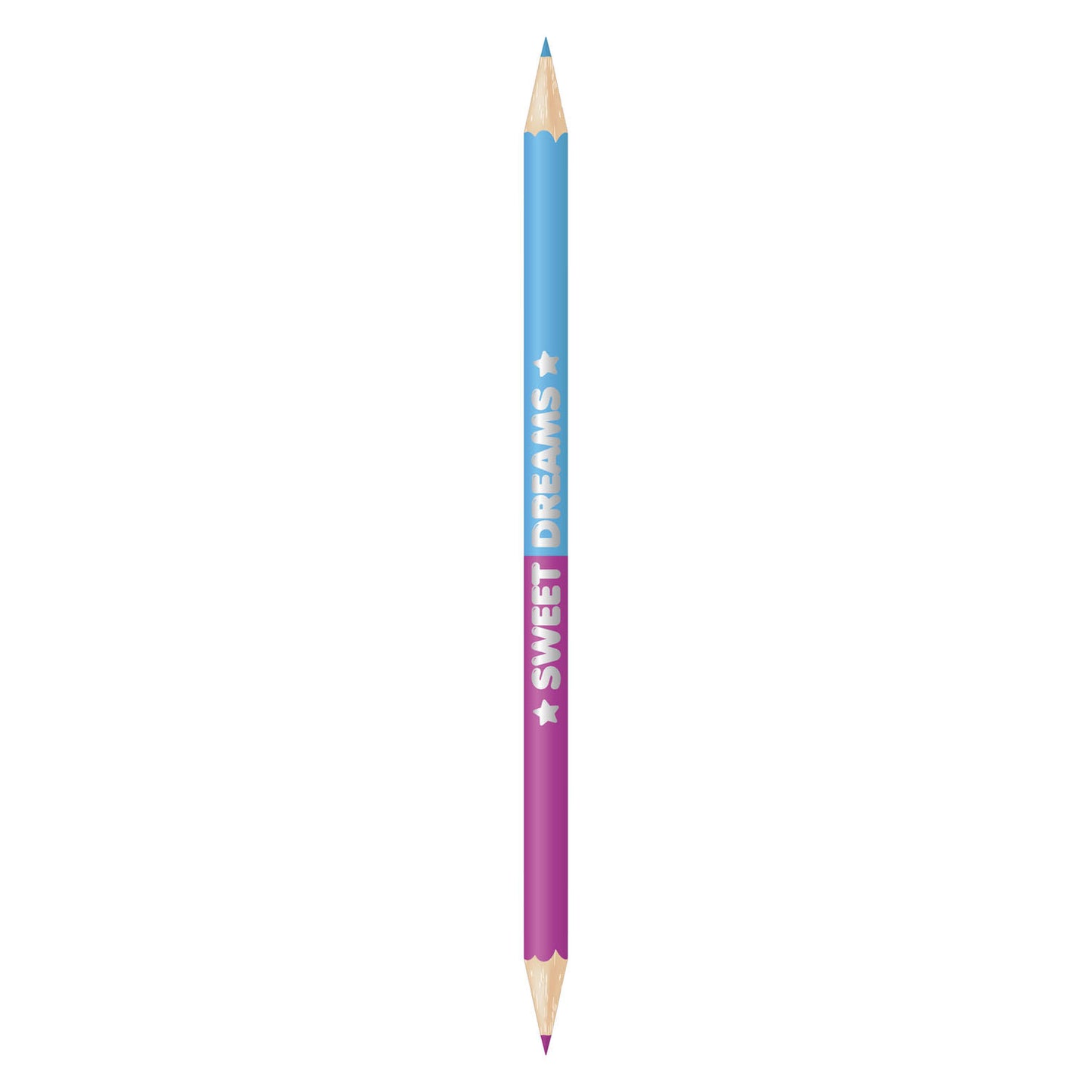 Enfants Licensing Sweet Dreams colorés crayons doubles, 12e