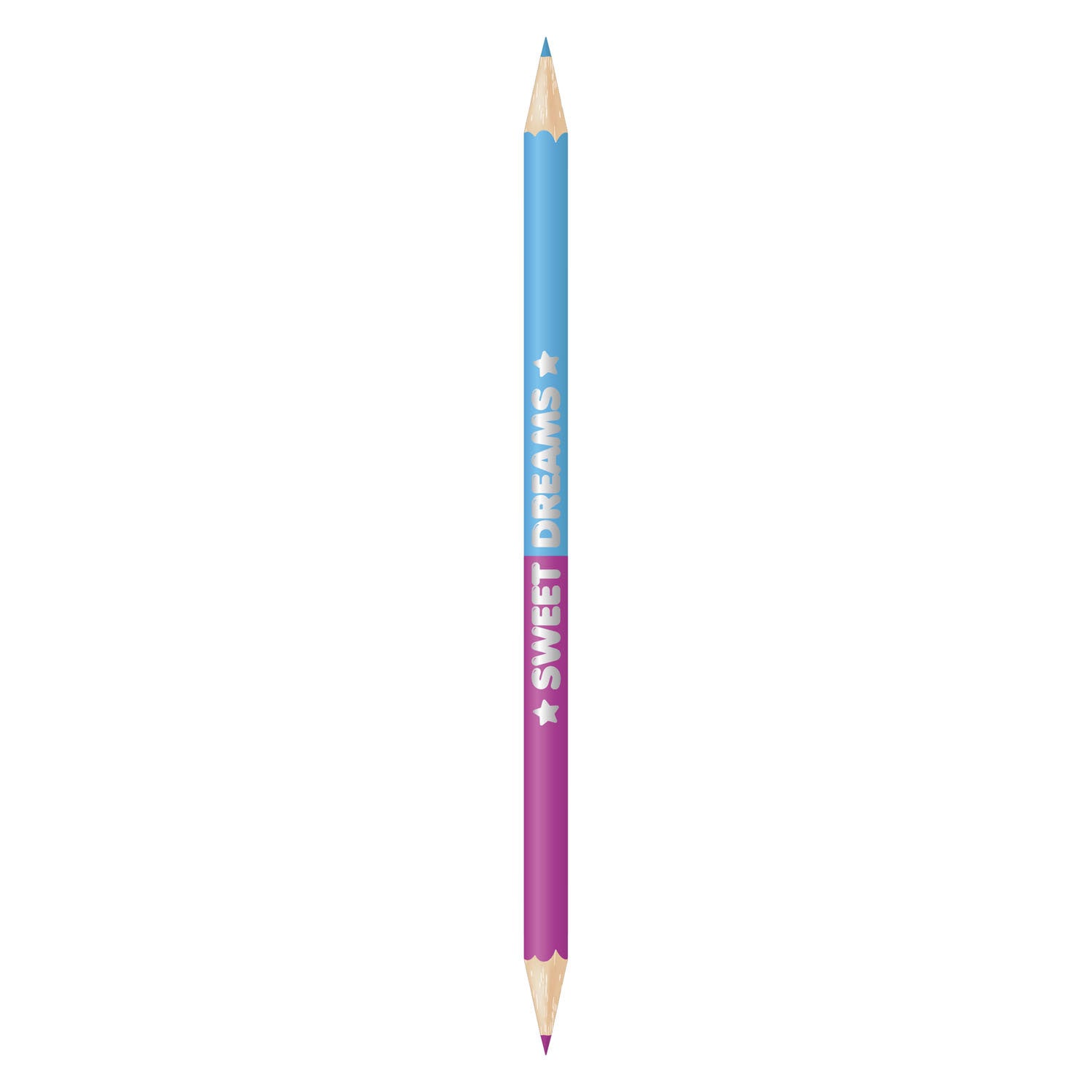 Enfants Licensing Sweet Dreams colorés crayons doubles, 12e