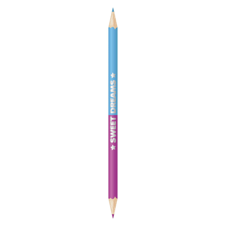 Enfants Licensing Sweet Dreams colorés crayons doubles, 12e