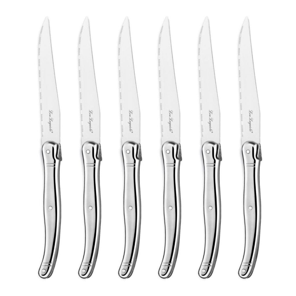 Lou Laguiole Lou Laguiole Steak Couteaux 6 pièces + bloc en bois