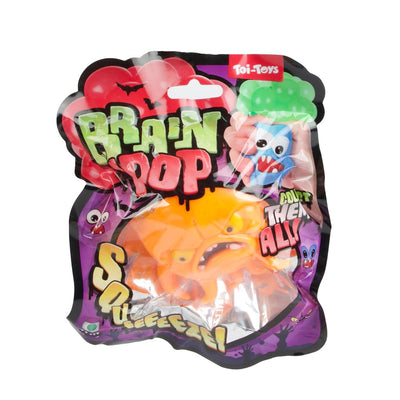 Toi-toys figurine à presser amusante brain pop