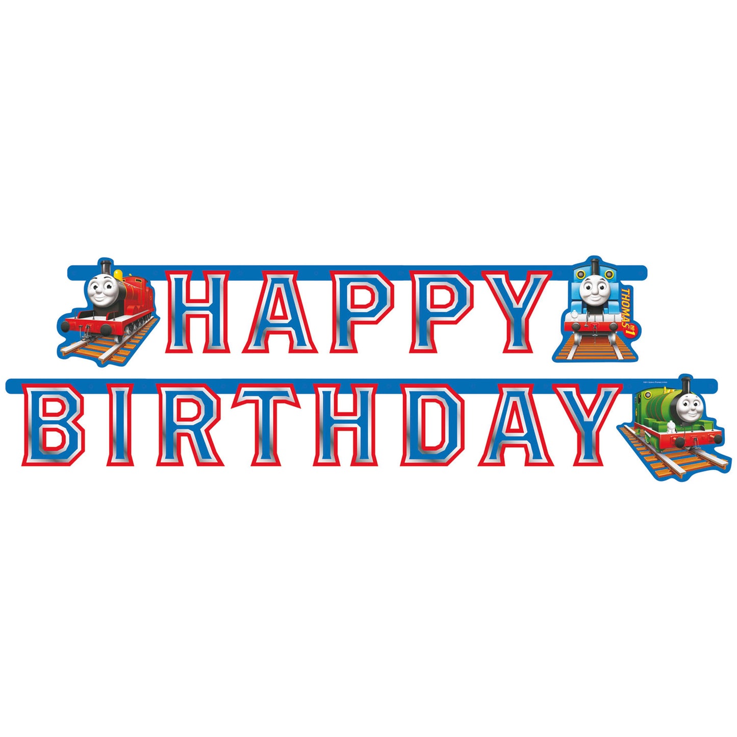 Thomas le train Letterbanner