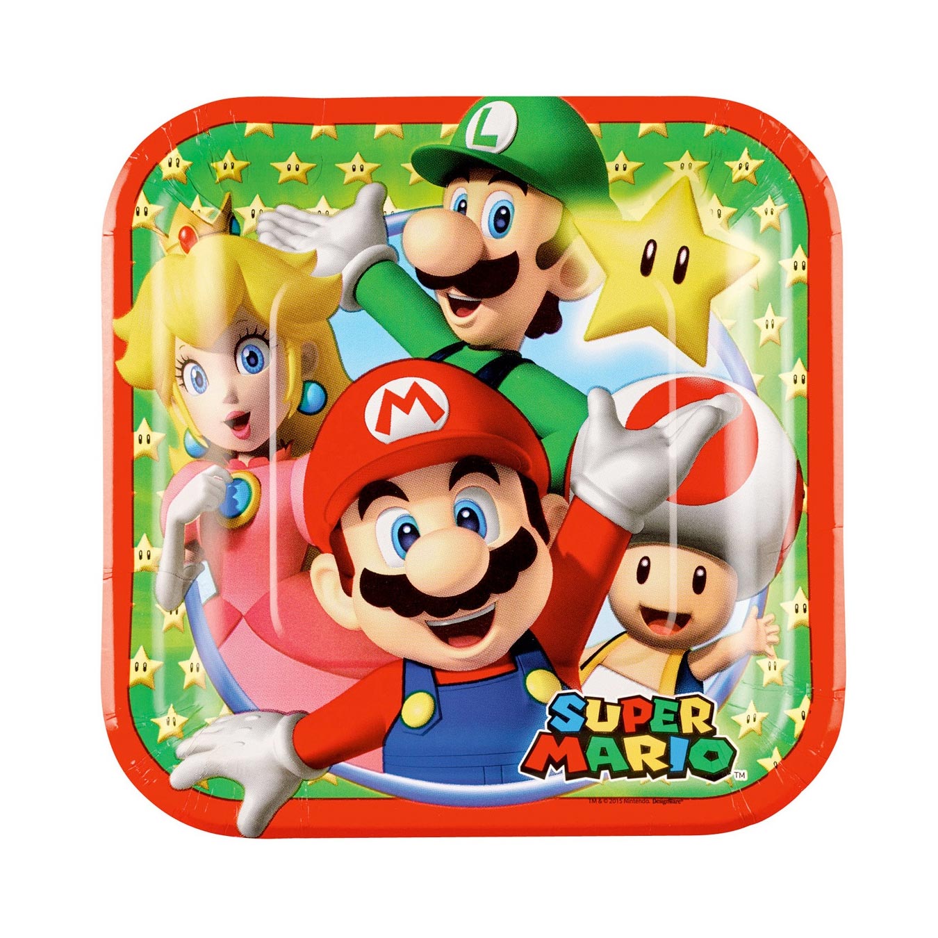 Super Mario Super Mario signe un gâteau, 8e.