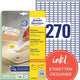 Etiquettes réadhésives avery zweckform blanc